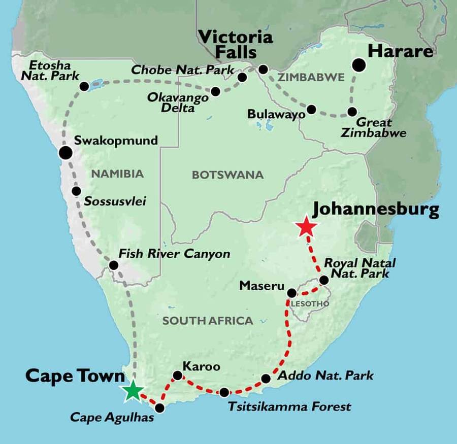 Cape Town to Johannesburg tour, South Africa Responsible Travel